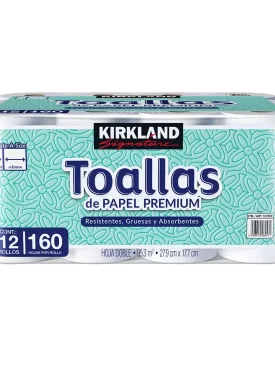 Kirkland Signature Disposable Towel 12 pcs